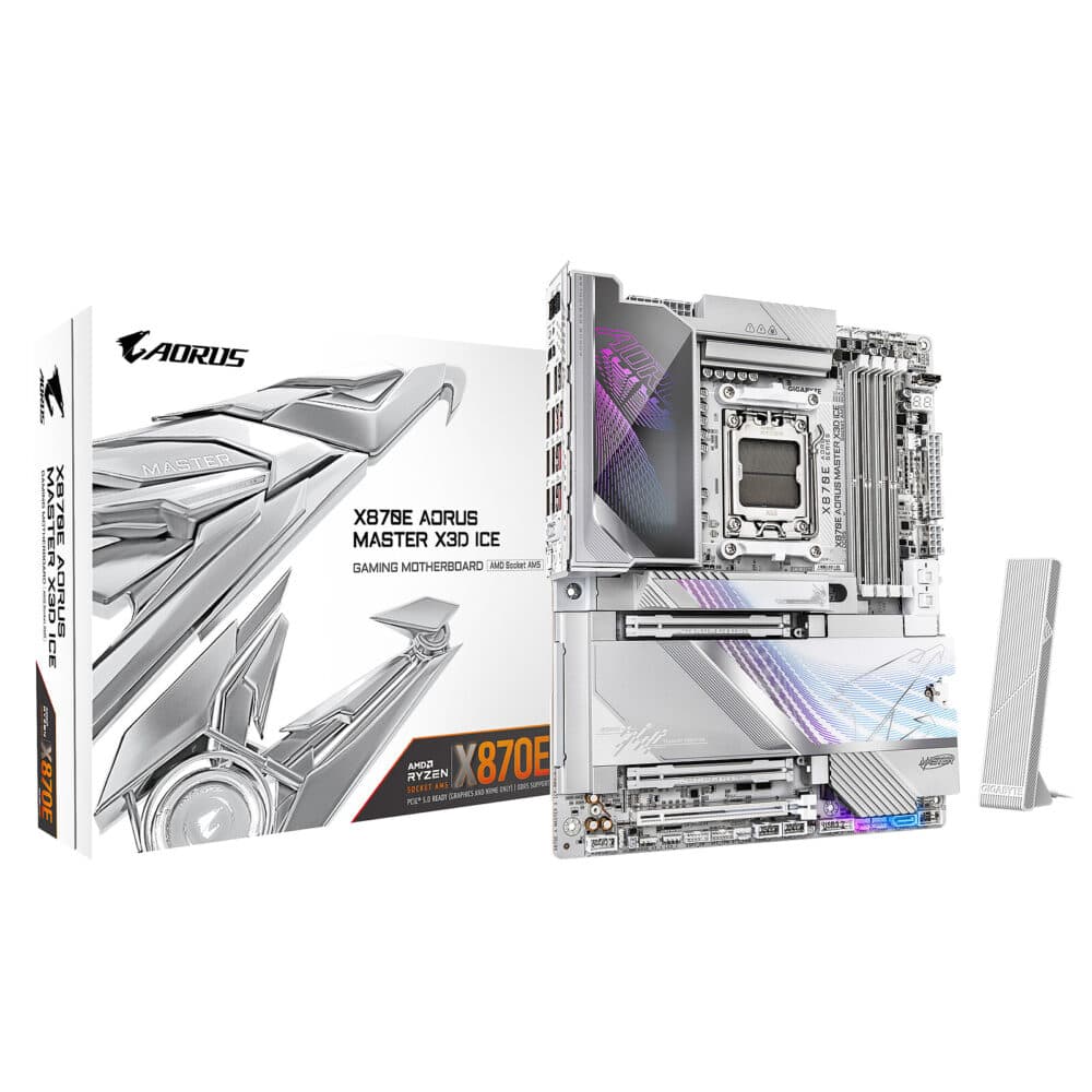 Gigabyte X870E AORUS MASTER X3D ICE
