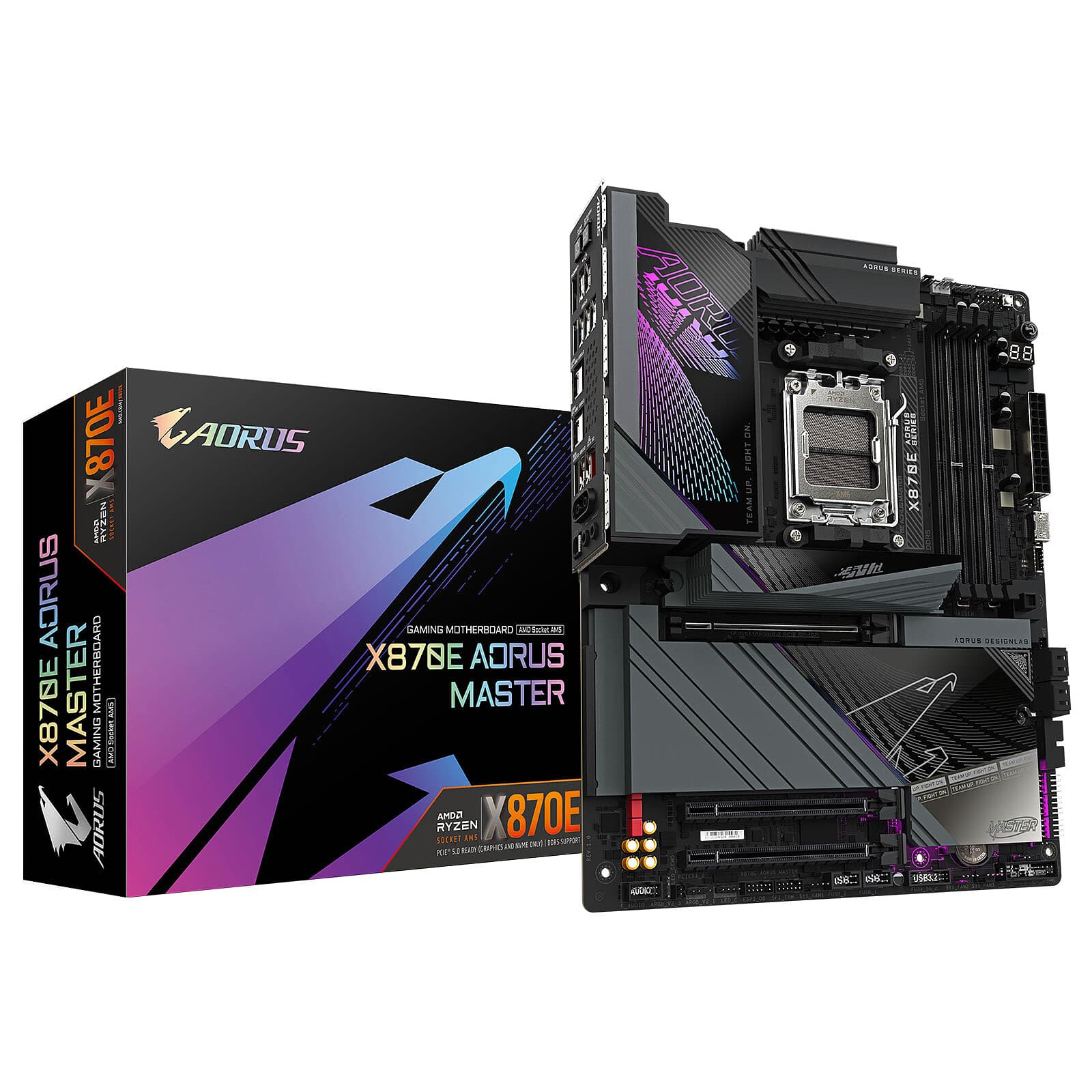 Gigabyte X870E AORUS MASTER | DDR5