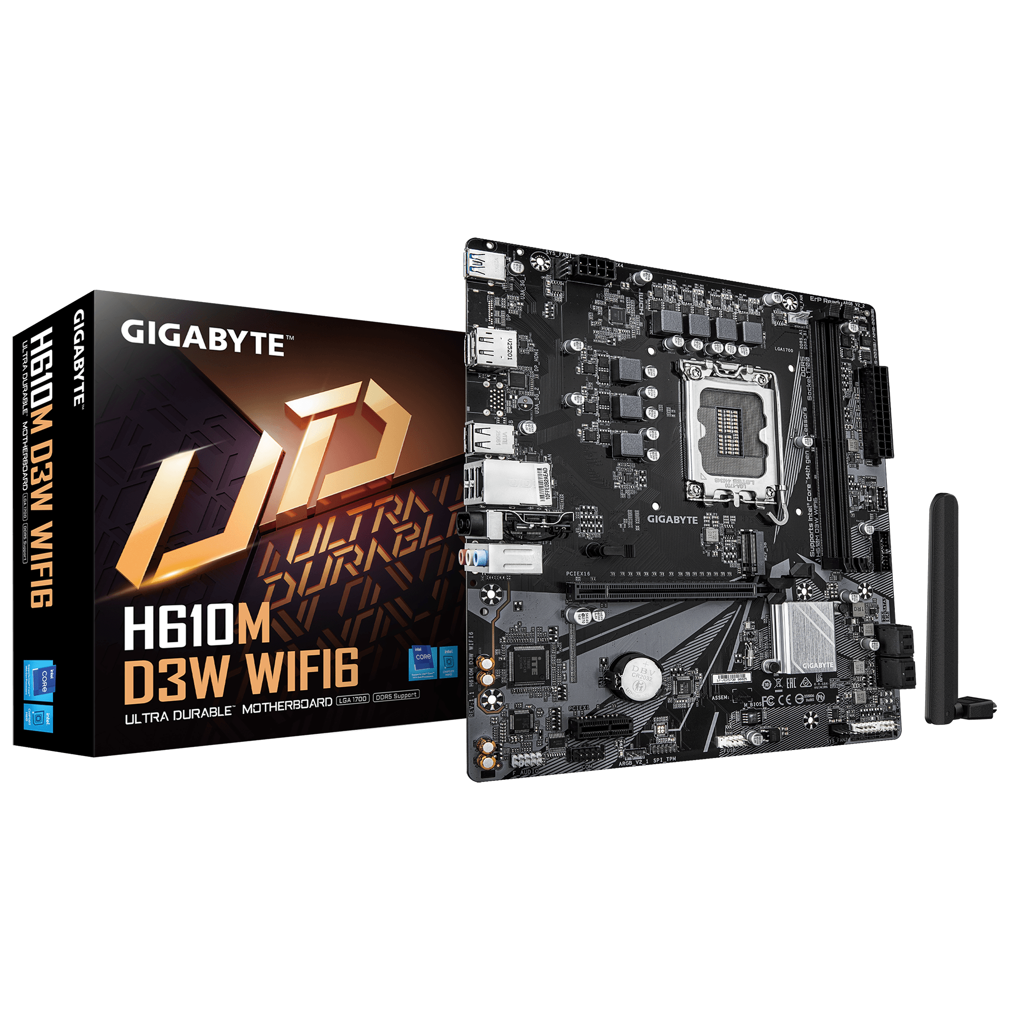 Gigabyte H610M D3W WIFI6
