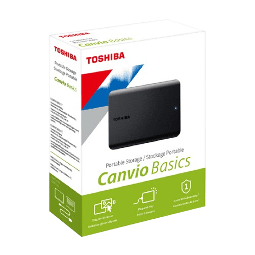 DISQUE DUR EXTERN TOSHIBA CANVIO BASICS 2TB