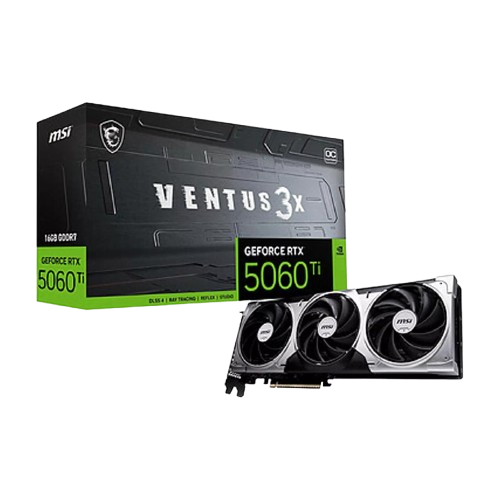 MSI GeForce RTX 5060 Ti 16G VENTUS 3X OC