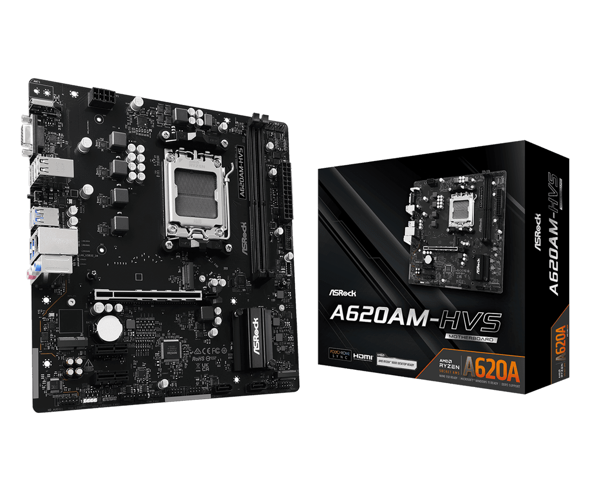 ASROCK A620AM-HVS | DDR5