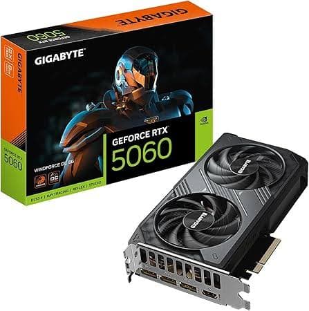 Gigabyte GIGABYTE GeForce RTX 5060 WINDFORCE 2X OC | 8G GDDR7