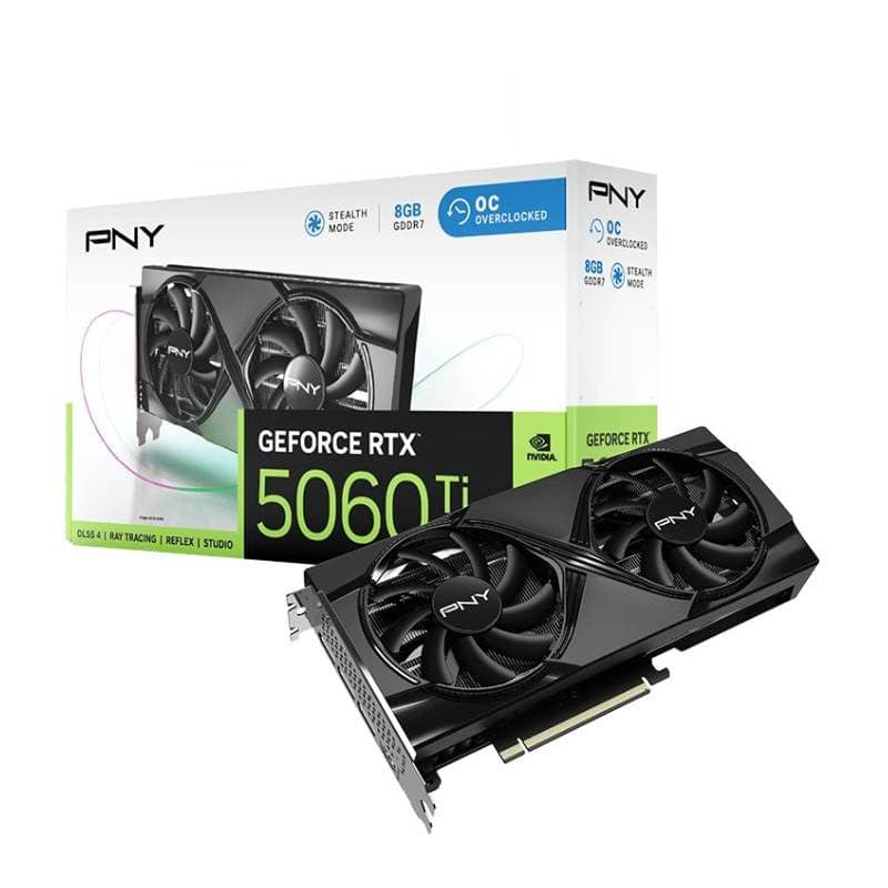 PNY PNY GeForce RTX 5060 Ti 8GB OC Dual Fan