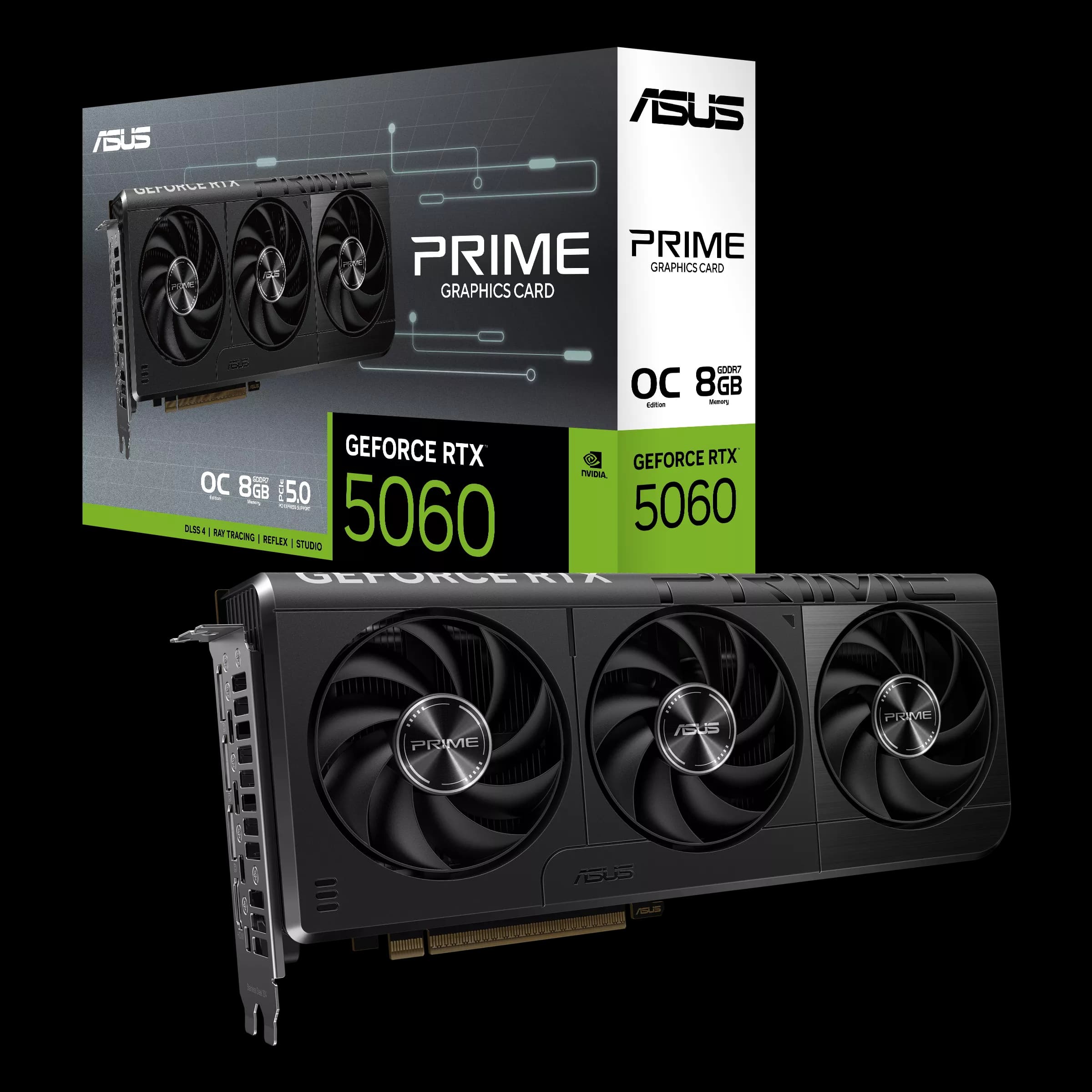 ASUS PRIME RTX 5060 OC 8Go GDDR7 | Gaming 1080p