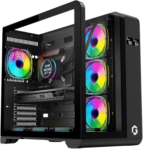 Boitier GameON GO Infinity ARCTIC Black