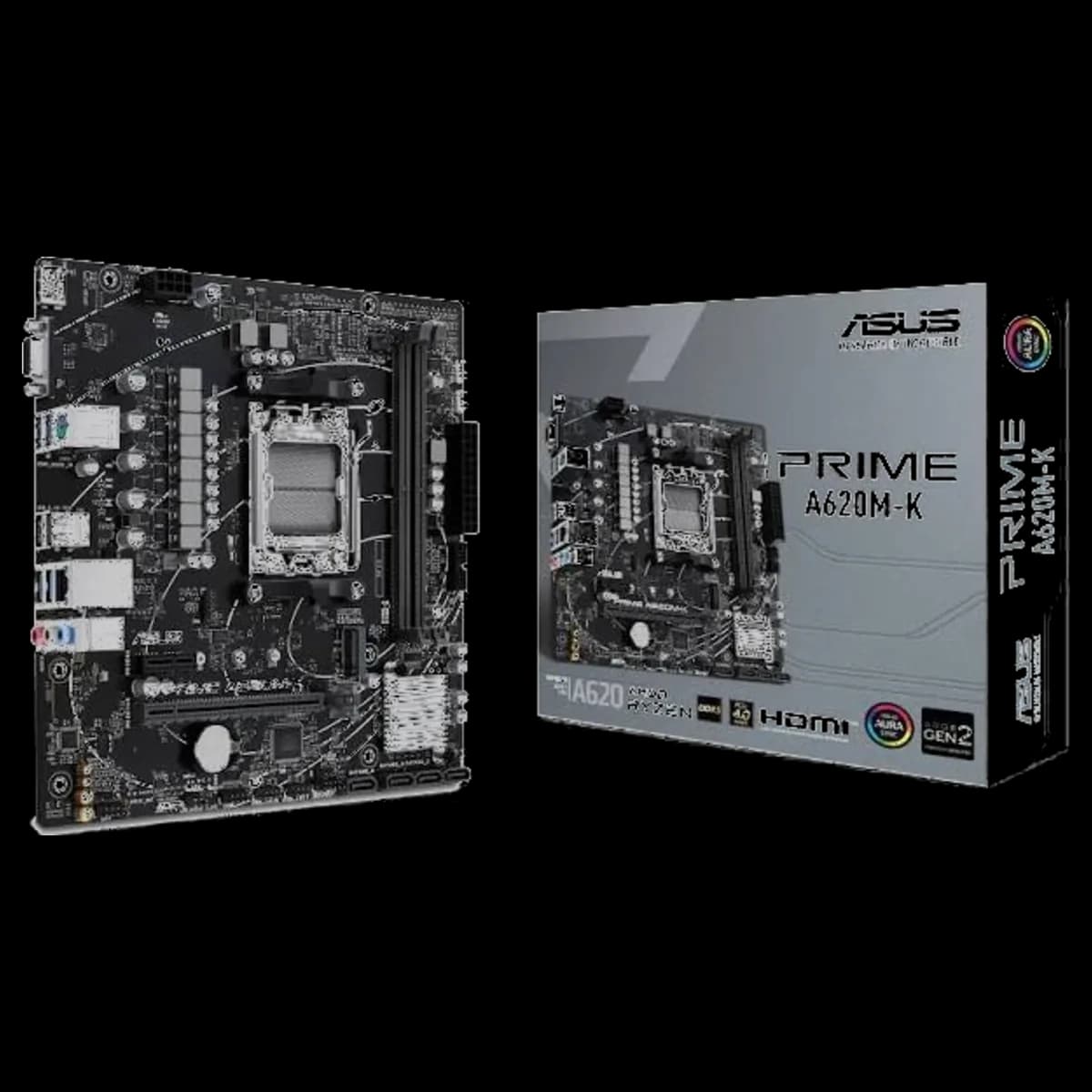 ASUS Prime A620M-K D5 | AM5 DDR5 | Ryzen 7000