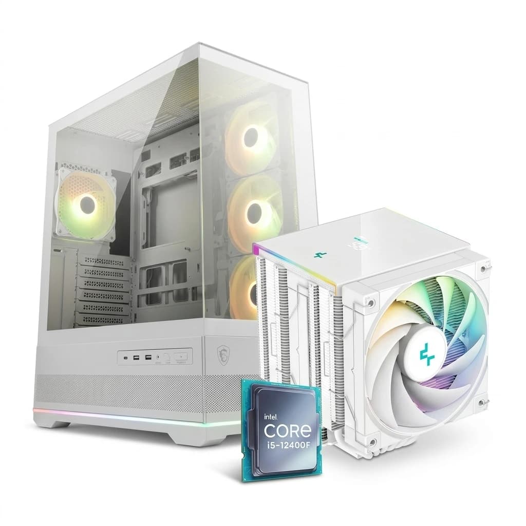 GamingGear Pack Level Up 12400F | MSI MAG PANO 110R PZ | White