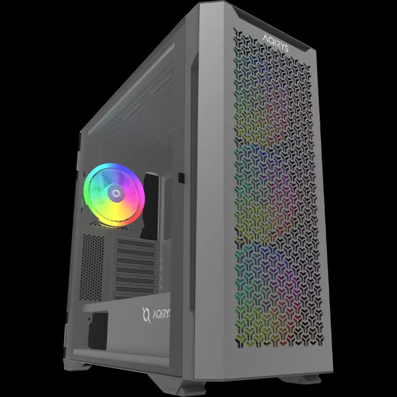 AQIRYS AQUILLA Moyen Tour Noir ARGB | Airflow