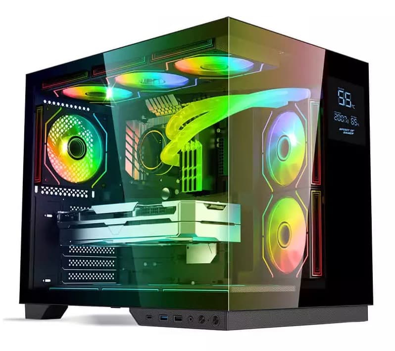 SPIRIT OF GAMER Viper CRX Dark ARGB ATX | Setup