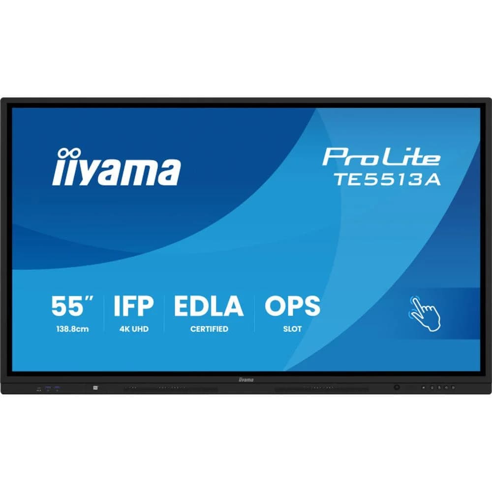 IIYAMA ProLite 55' 4K UHD | 60Hz IPS Touch | Interactif