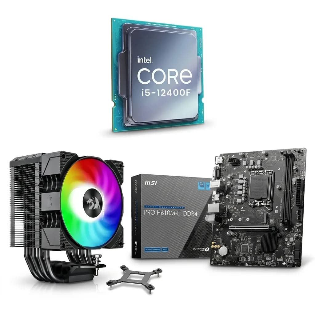 GamingGear Level Up Intel Core i5-12400F | MSI H610M-E