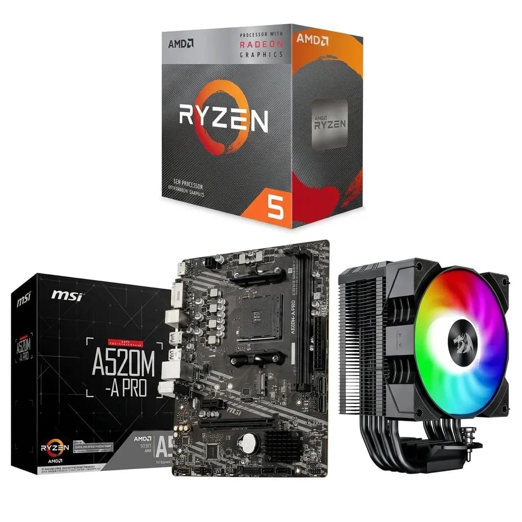 GamingGear Level Up AMD Ryzen 5600G | MSI A520M-A