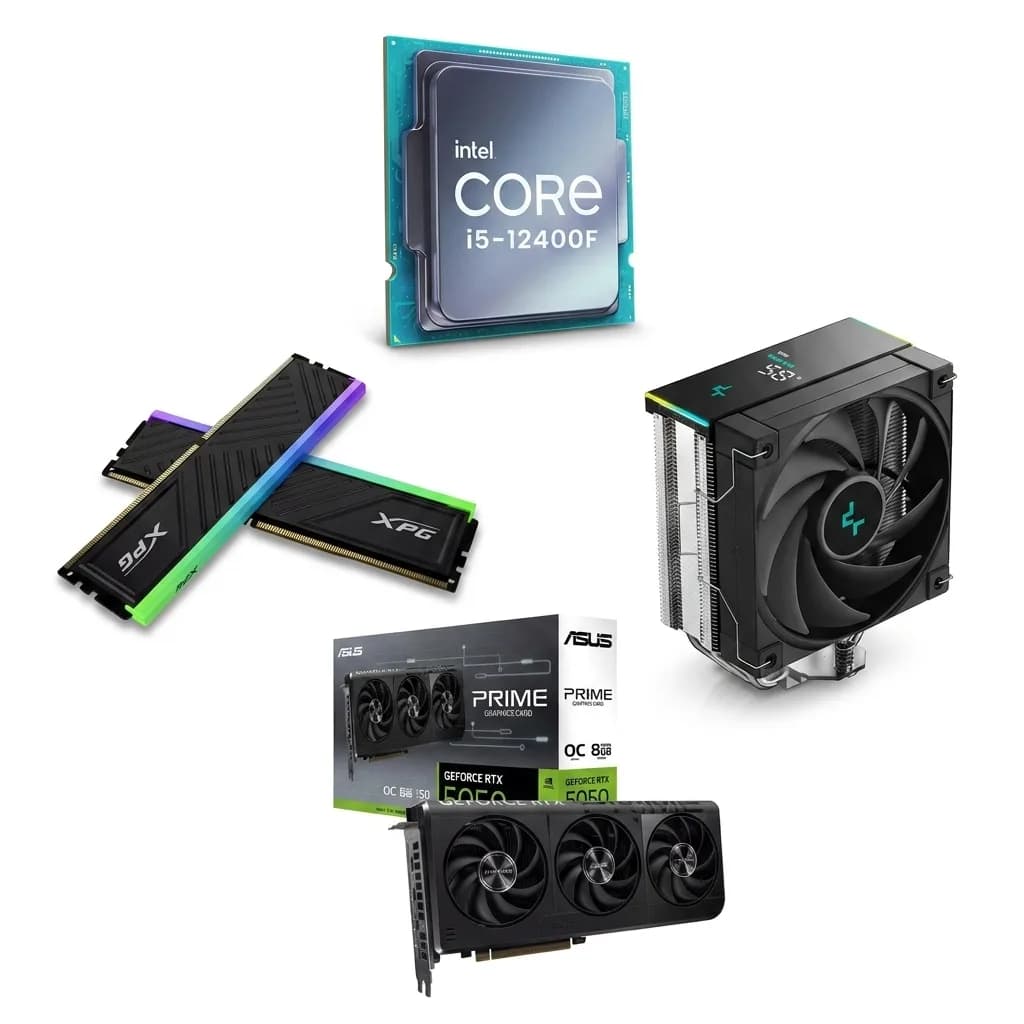 GamingGear Level Up 12400F | 16Gb DDR4 | RTX 5050 Asus