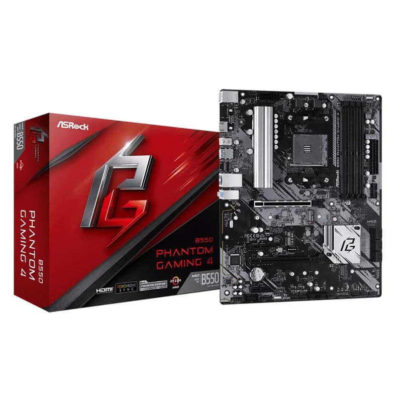 ASROCK B550 Phantom Gaming 4 | AM4 DDR4 | PCIe 4.0
