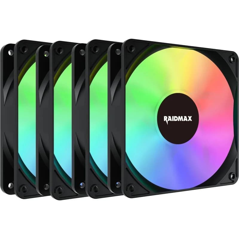 RAIDMAX X-AIR 4en1 ARGB Kit Noir | Tunisie