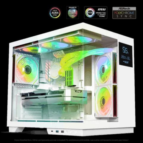 SPIRIT OF GAMER Viper CRX Artic ARGB ATX | PC Gamer
