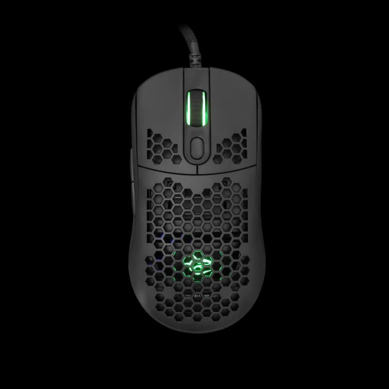 WHITE SHARK GALAHAD GM-5007 Noir | Filaire | 6400 DPI | RGB | Préci...