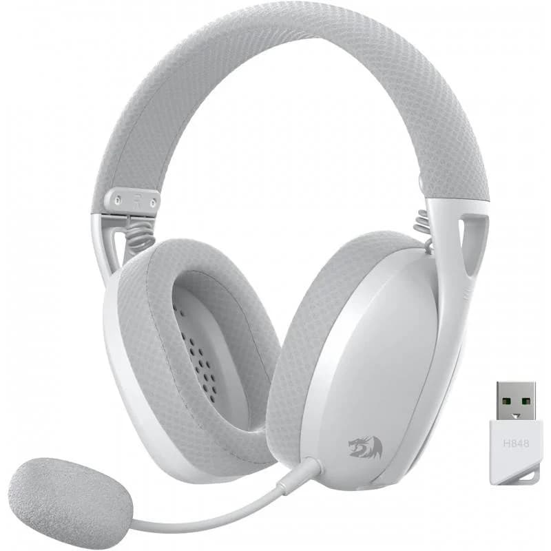 REDRAGON Ire Pro H848G | Triple Mode | Blanc | Gamer