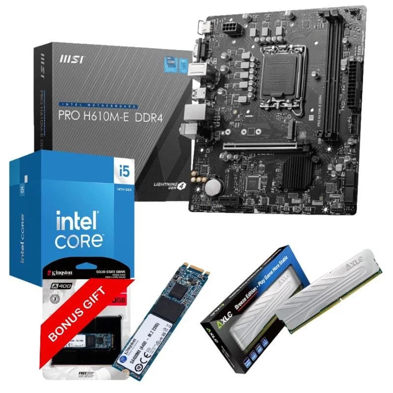 GamingGear Level Up i5-14400F - SSD Kingston Offert