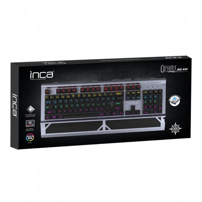 INCA IKG-444 | Gris | Blue Switch | Filaire
