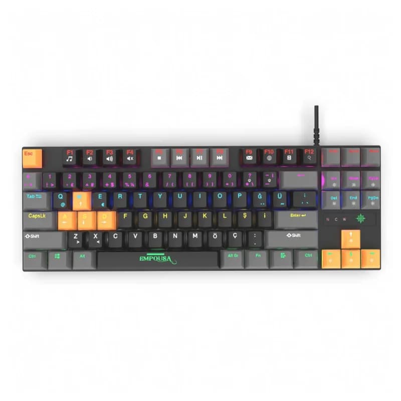 INCA IKG-439 | TKL | Red Switch | Gris | Filaire
