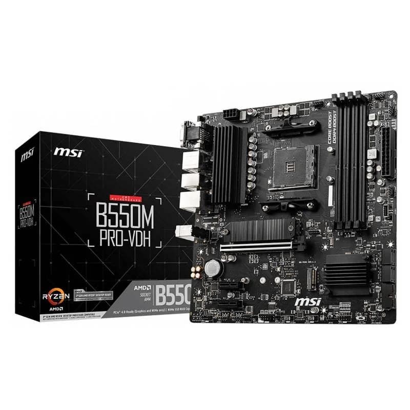 MSI B550M PRO-VDH | AM4 DDR4 | Legend
