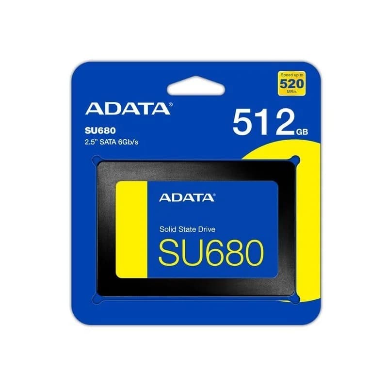 ADATA SU680 SSD SATA 512Go | 560MB/s | Stockage SSD