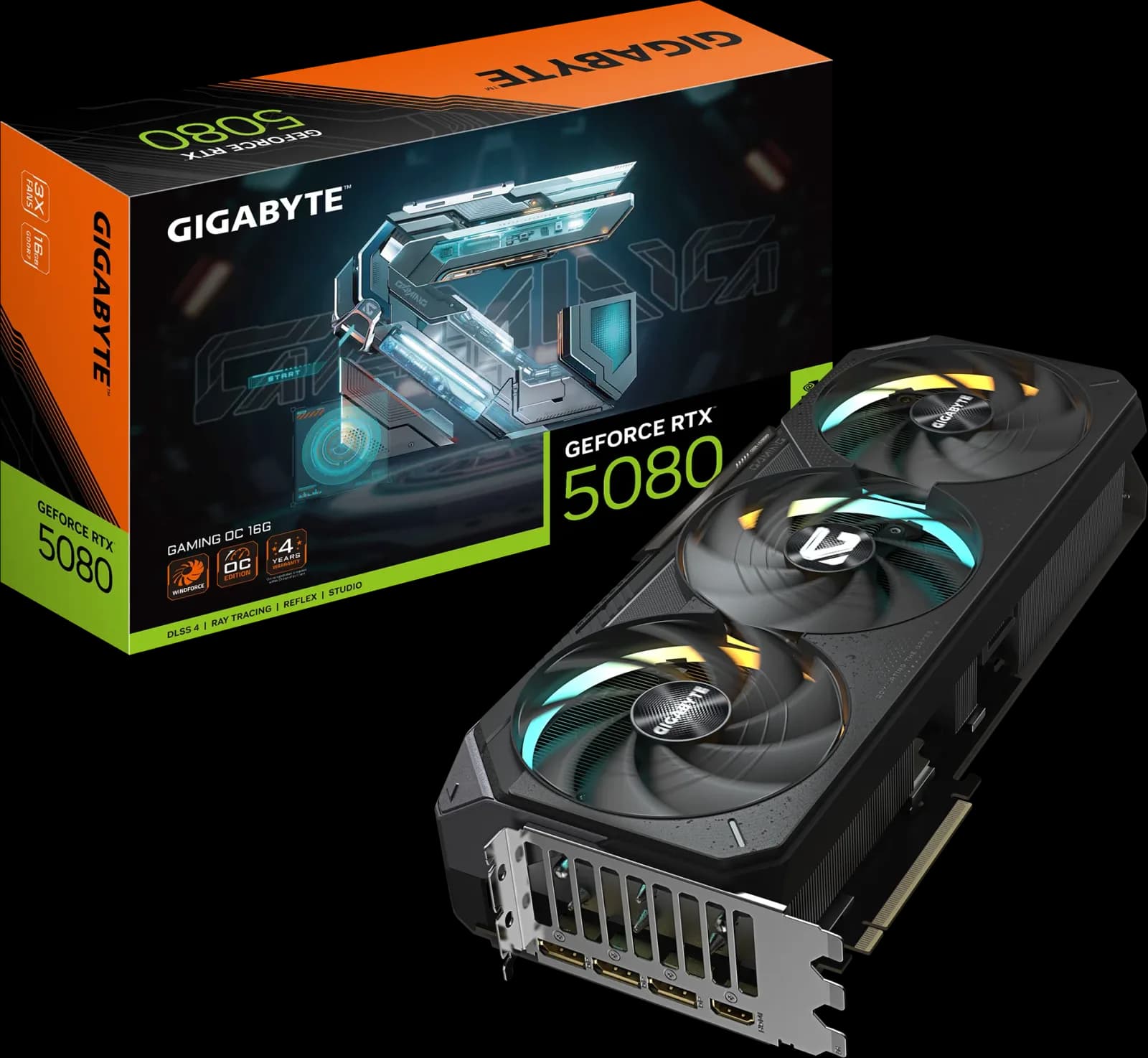 Gigabyte RTX 5080 GAMING OC 16Go | RTX 4K Gaming