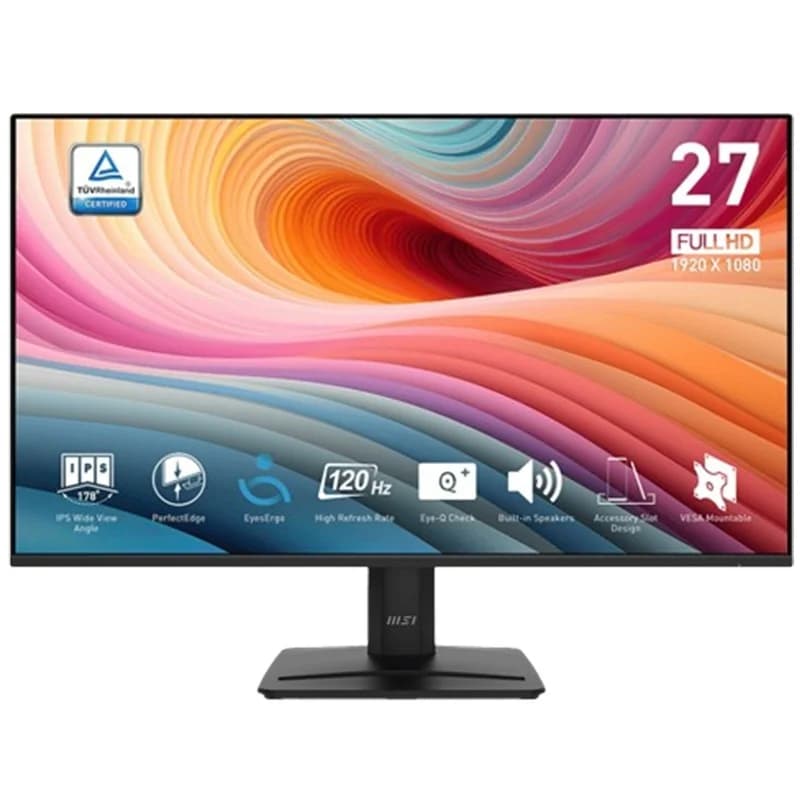 MSI PRO MP275 E2 27' FHD | 120Hz 1ms IPS | Gaming FHD