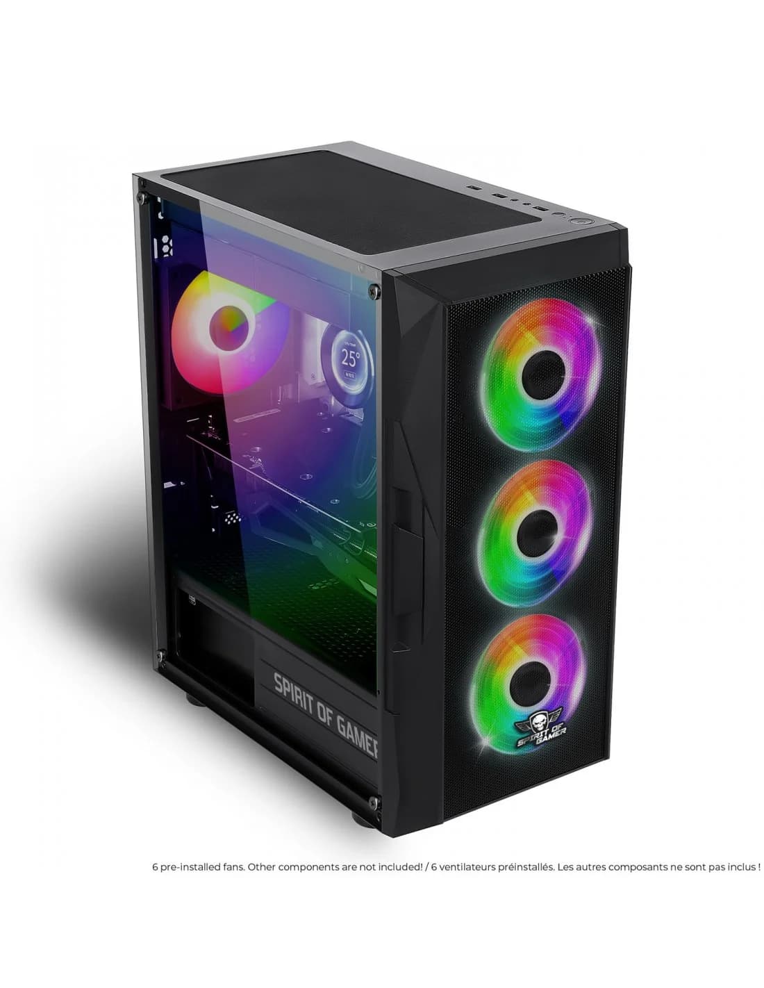 SPIRIT OF GAMER Rogue VII ARGB ATX | Airflow