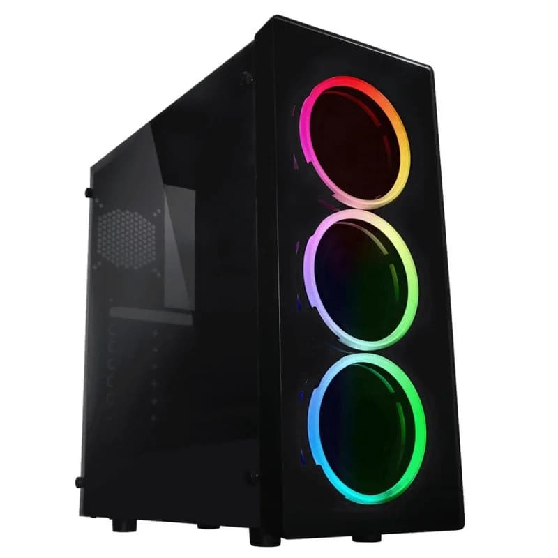 RAIDMAX Neon ARGB LCD Moyen Tour | Airflow