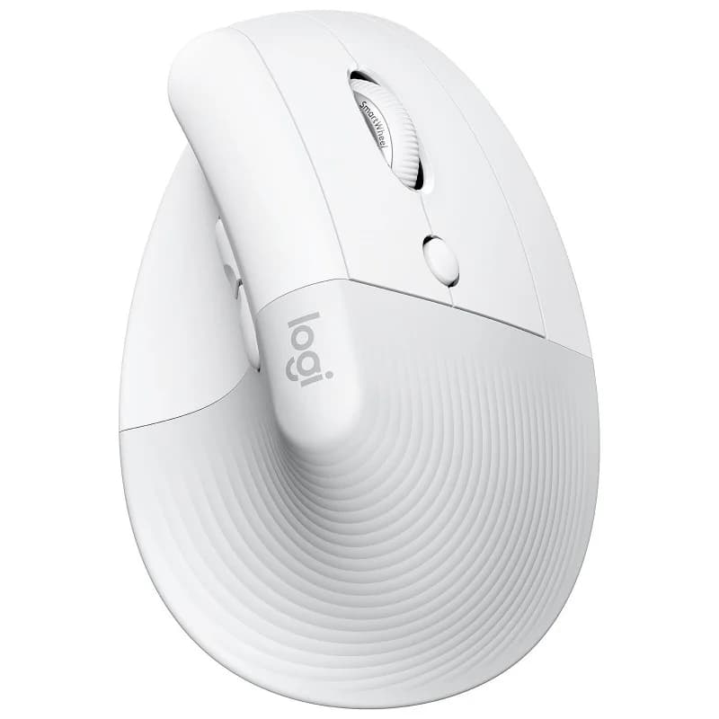 Logitech Lift Vertical Ergonomic Blanc | Sans-fil | 4000 DPI | Prod...