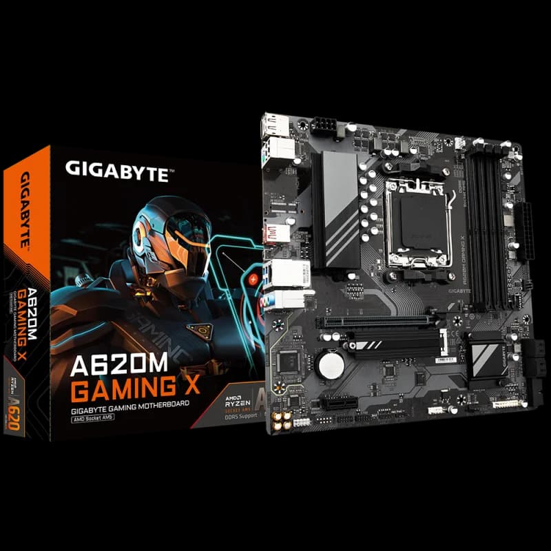 Gigabyte A620M GAMING X | AM5 DDR5 | Ryzen 7000