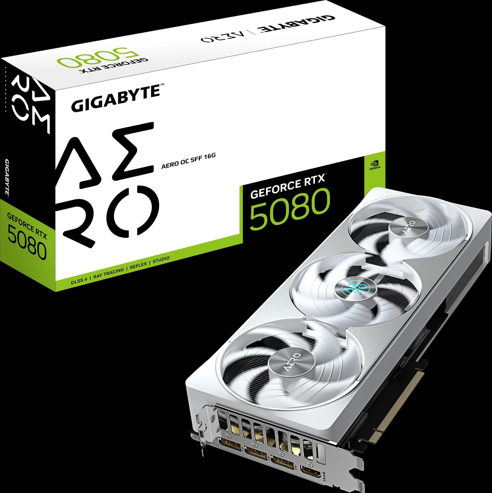 Gigabyte RTX 5080 AERO OC SFF 16Go | DLSS 3 Ultra
