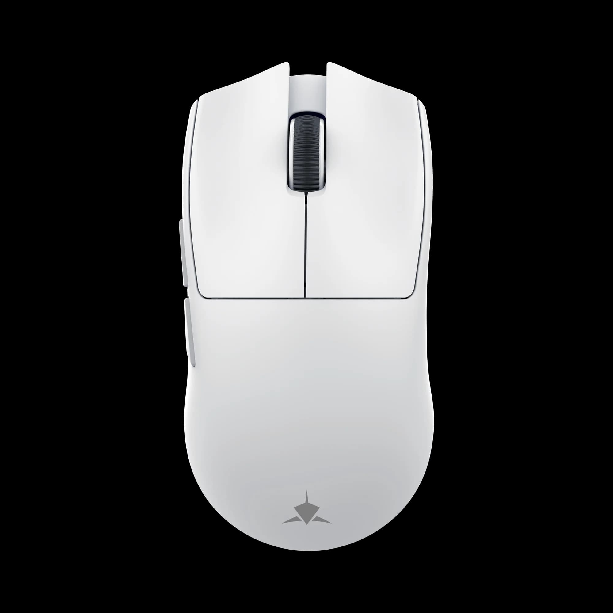 WHITE SHARK LUCAN Blanc | Triple Mode | 12000 DPI | Compétitif