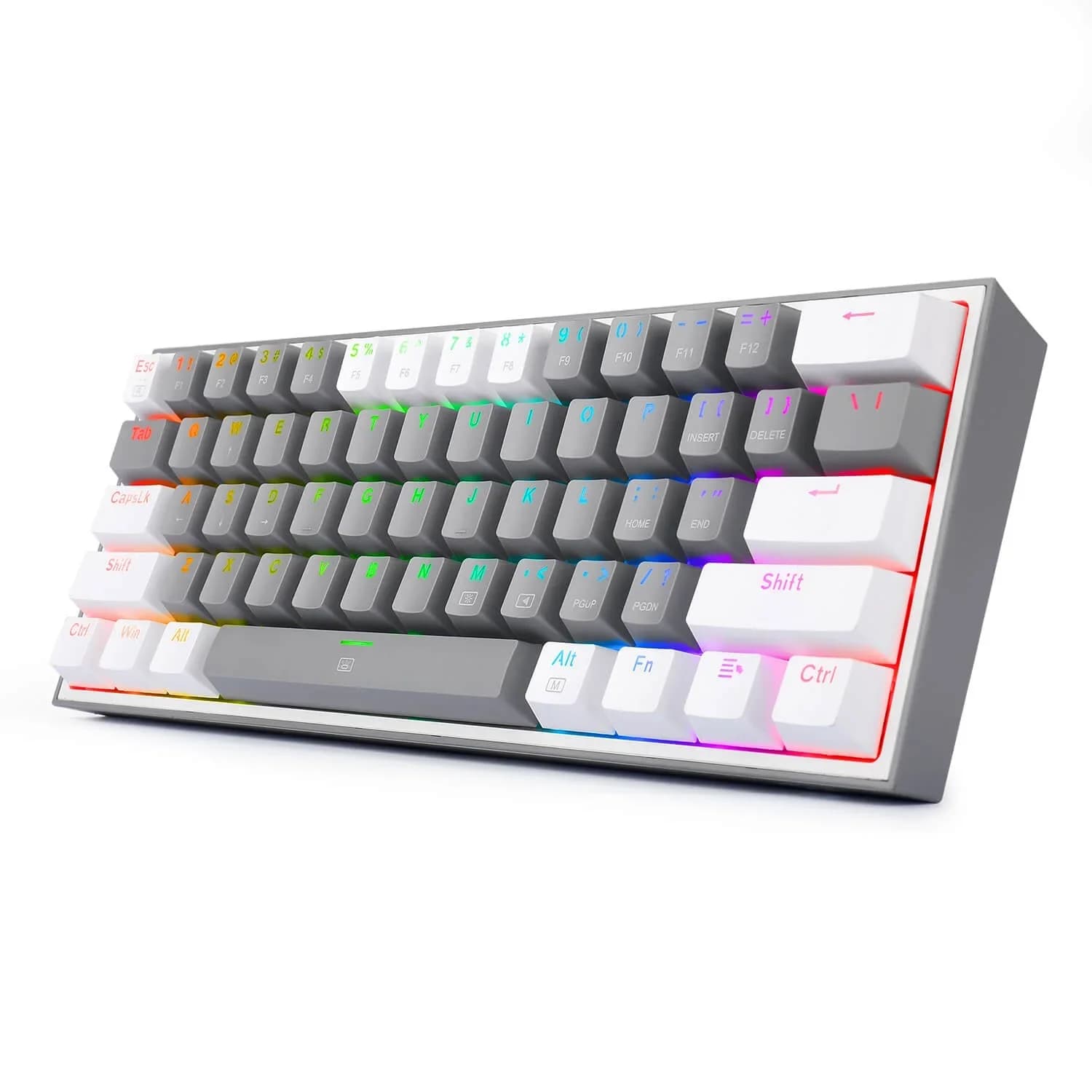 REDRAGON FIZZ K617 | 60% | Gris Blanc | Filaire