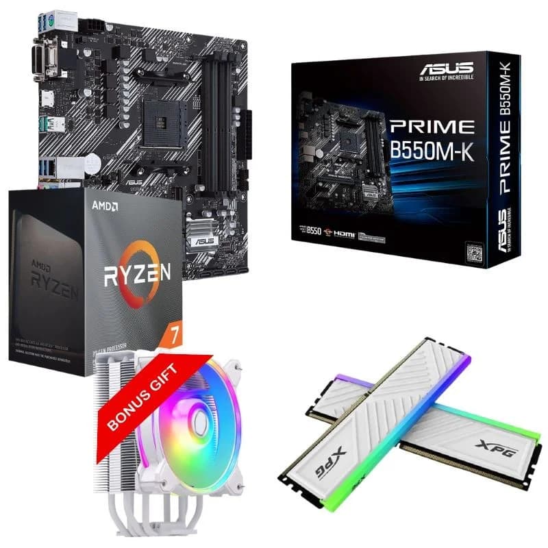 GamingGear LEVEL UP Ryzen 7 5700 + Hyper 212 Halo Offert