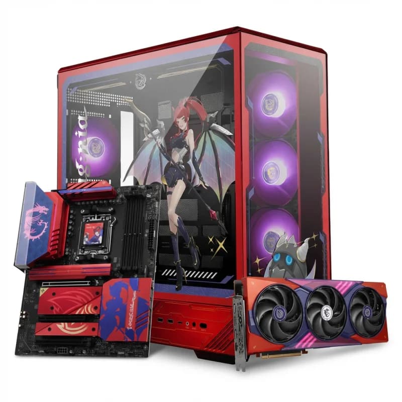 MSI MLG Pack | Watercooling + RTX 5070 Ti 16Go | DLSS 1440p
