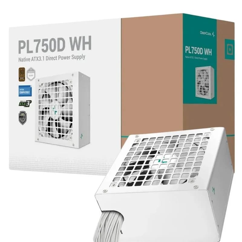 DEEPCOOL PL750D 80+ Bronze Blanc | Tunisie