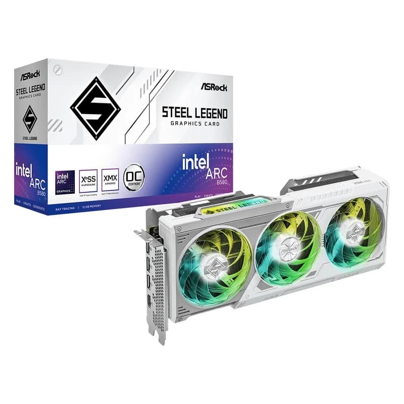 ASROCK Arc B580 Steel Legend 12Go OC | Gaming 1080p