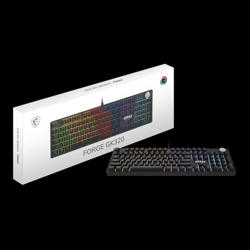 MSI FORGE GK320 | Full-Size | Red Switch | Filaire