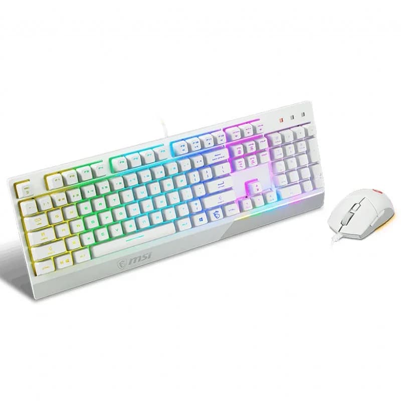 MSI Vigor GK30 + GM11 Blanc | Gamer