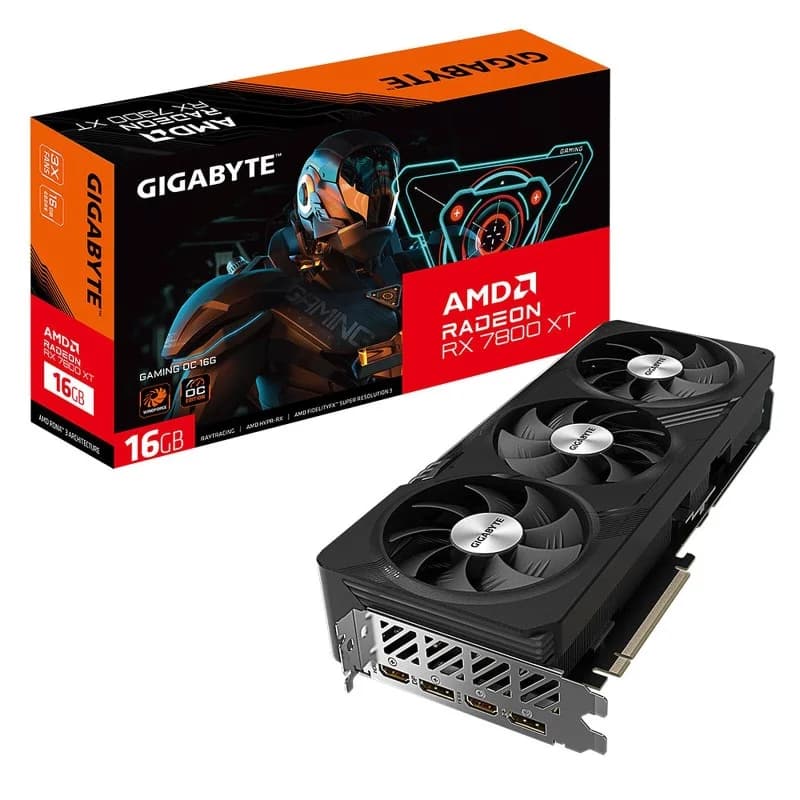 Gigabyte RX 7800 XT Gaming OC 16Go GDDR6 | FSR 1440p
