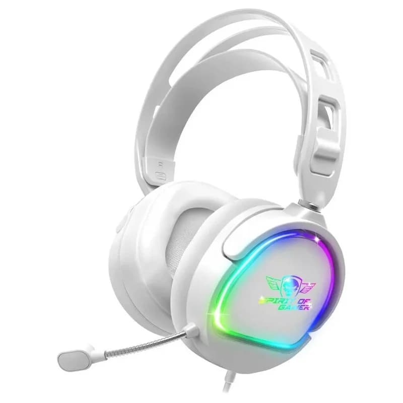 SPIRIT OF GAMER PRO-H6 DARK | Filaire | Stéréo | Blanc | FPS Gaming