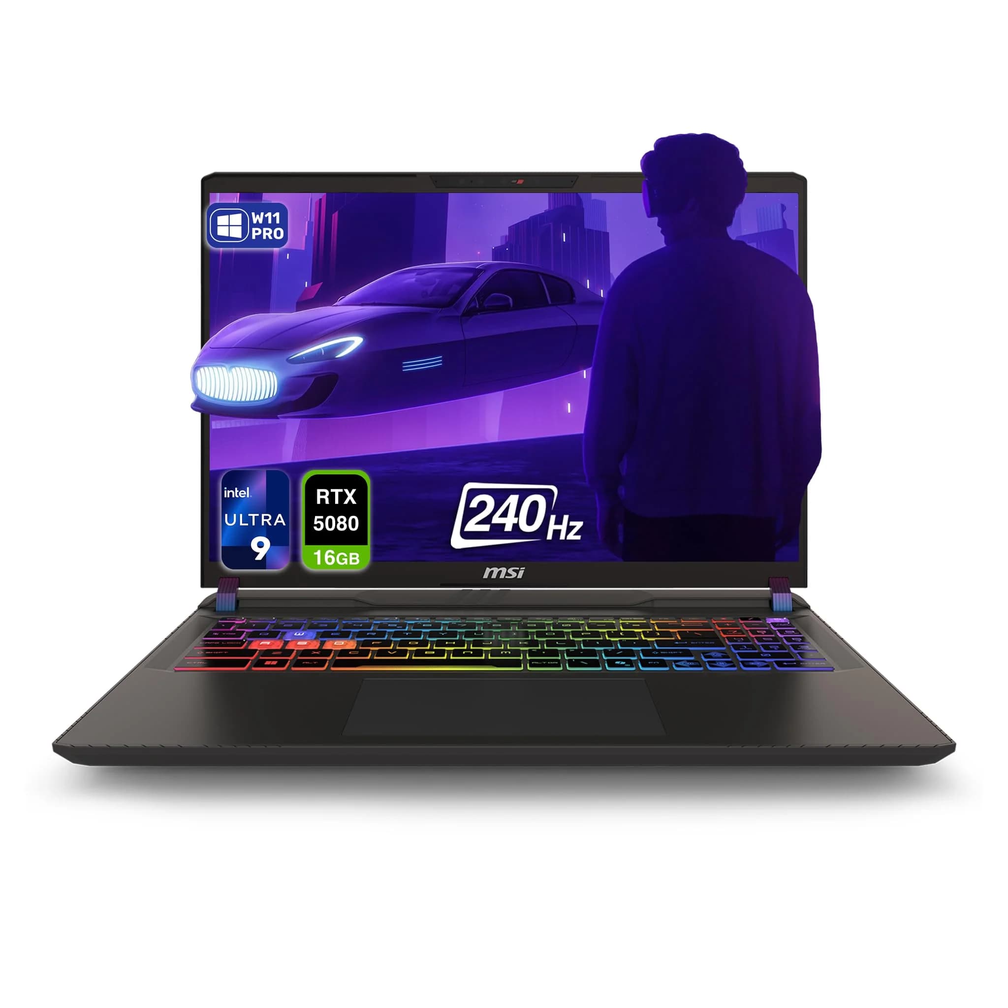 MSI Portables Gamer Intel Core Ultra 9 275HX / RTX 5080