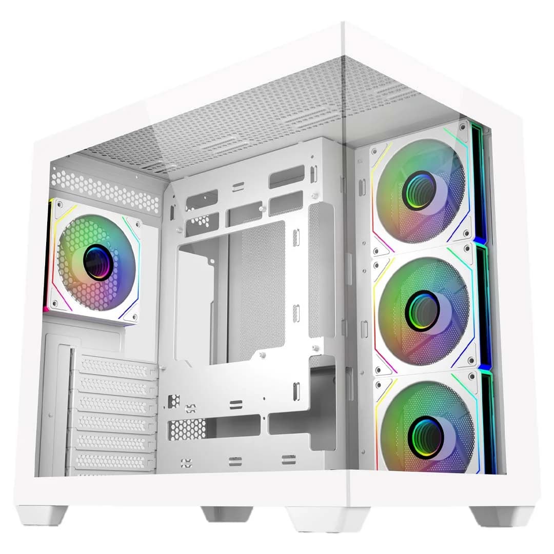 COOLERMASTER Cooler Master Elite 681 Blanc | 4 Fans | Tunisie