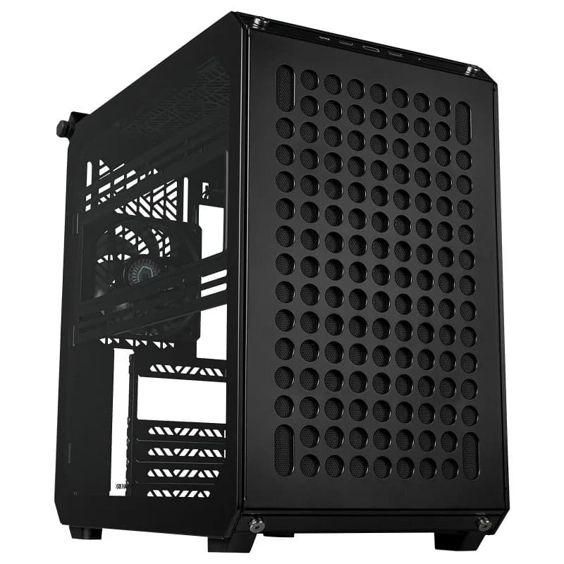 COOLERMASTER Cooler Master QUBE 500 Flatpack ATX Noir | Setup