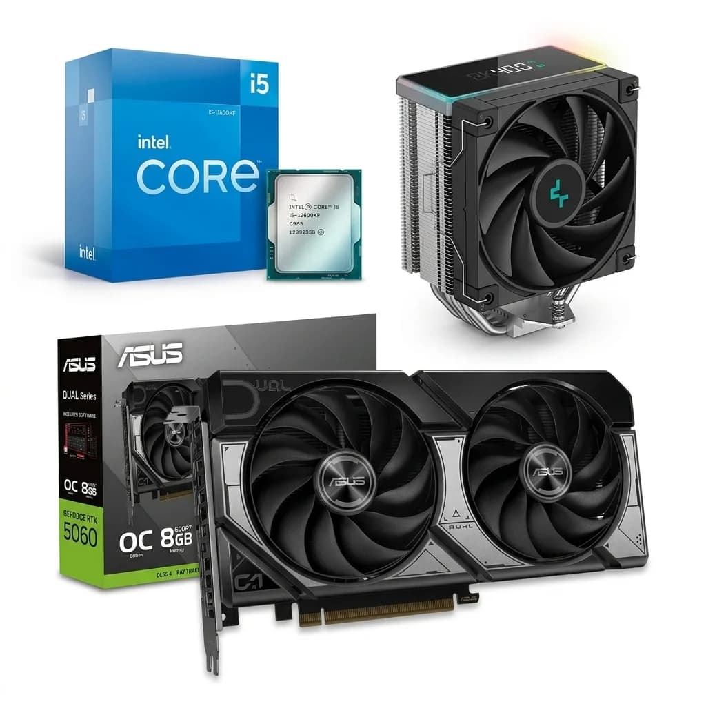 GamingGear GamingGear Level Up RTX 5060 8Go i5-12600KF | PC Gamer