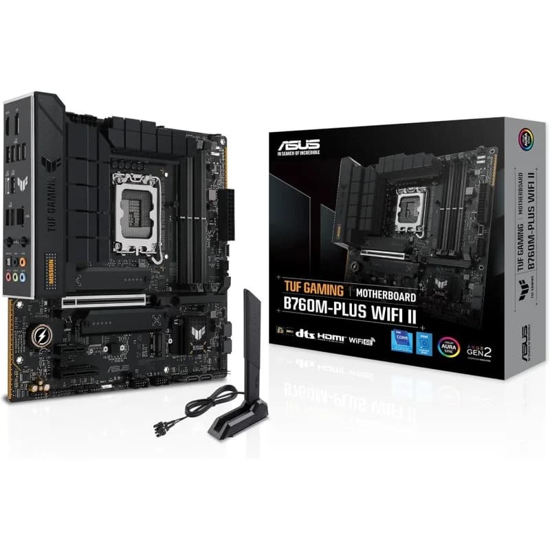 ASUS TUF GAMING B760M-PLUS WiFi II D5 | LGA1700 DDR5 | Gaming